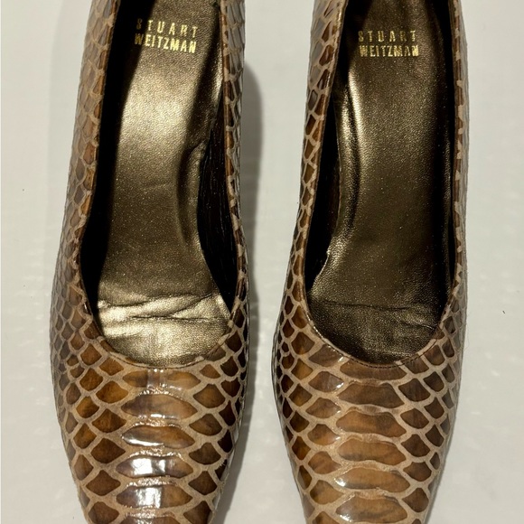 Stuart Weitzman Women’s Brown Heel - Picture 1 of 4